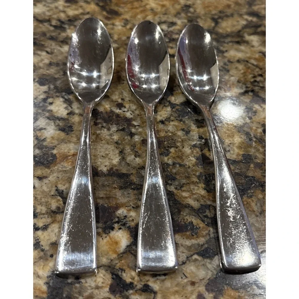 Wedgwood Reflections Sant Andrea Teaspoon Stainless Steel Flatware Set‎ Of 3
